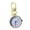 Gold, variant on Portable Exam Watch With Analog Face and Clip On Carabiner, Lightweight Bag Timepiece for Library, Study, and Meetings