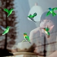 thumbnail image 3 of 12 adhesivos para ventanas de colibrí, hermosas pegatinas anticolisión para ventanas, calcomanías para ventanas no adhesivas y reutilizables para golpes de pájaros, 3 of 6