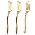 thumbnail image 1 of Bewildely Juego de utensilios de cocina fáciles de limpiar de 24 piezas para una experiencia gastronómica sin complicaciones Seguro para Mostrada tenedor dorado 9.8CM, 1 of 6