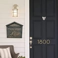 thumbnail image 2 of Fine Art Lighting ME02 Wall Mounted Mailbox, Rustic Bronze, 2 of 4
