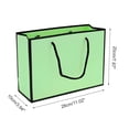 thumbnail image 3 of Unique Bargains Solid Gift Bags 4 Pcs for All Occasions Green, 3 of 5