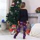 thumbnail image 4 of Nvse 2 Pieces Loungewear Sleepwear for Adults &boys&girls Ghost/Pumpkin Prints Black for 6 Years, 4 of 5
