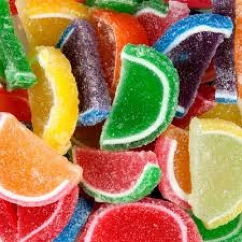 Assorted Mini Fruit Slices Jelly Slice Candy 5LBS