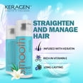 thumbnail image 6 of Keragen - Brazilian Keratin Smoothing Treatment, Blowout Straightening System for Dry and Damaged Hair, Formaldehyde Free, 32 Oz - Eliminate Curls and Frizz, Fine to Medium Hair, 6 of 7