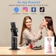 thumbnail image 3 of Trípode de seguimiento facial automático, no requiere aplicación, rotación de 360°, soporte para cámara de teléfono, soporte de seguimiento de teléfono inteligente para transmisión de vídeo en vivo, 3 of 5