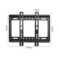 thumbnail image 2 of Soporte de pared para TV, LED fijo universal, LCD 14-42, 2 of 6