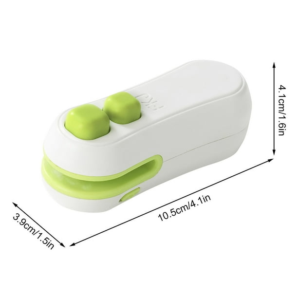 Mini Bolsa Sellador Comida Snacks Mini Sello Preservación Doméstica Sello de Bolsa de Plástico Portátil Bolsas de Plástico con Manijas