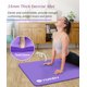 thumbnail image 3 of Tapete de Yoga Gruesa de 1/2 Pulgada de Estiramiento de Pilates, Tapetes de Ejercicio de Espuma de Alta Densidad, Color Morado con Bolsa, 3 of 8