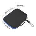 thumbnail image 3 of DPTALR Tablet Sleeve Bag With Multilayer Design For Efficient Storage Compact Electronics Organizer Pouch For Business Travel Lightweight Case For Men And Women, 3 of 6