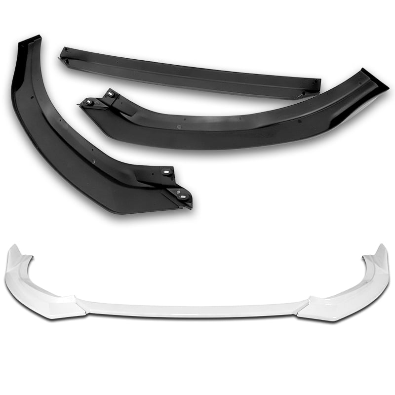 Stay Tuned Performance For 2021-2024 Kia K5 GT-Line Painted White Front Bumper Spoiler Lip STP-Style