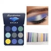 Tangnade eye makeup Cosmetic Matte Eyeshadow Cream Makeup Palette-Shimmer Set 9 Colors Eyeshadow