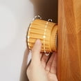 thumbnail image 2 of OUSITAID Adjustable Headboard Stoppers Self-adhesive Threaded Headboard Stabilizer(Brown L), 2 of 5