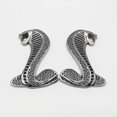 thumbnail image 4 of 3d Metal Shelby Logo Car Emblem Snake Badge Side Fender Sticker Calcomanía para Mustang Gt500 Afortunado Sencillez, 4 of 5