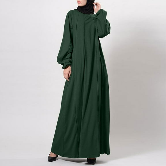 Women's Long Sleeve Button Down Abaya Casual Dress Dubai Outfits Women Long Dress Punjabi Suits Formal Dresses Party Wear Dress for Girls 12-14 Dresses for Girls Garments for Men Hijab Scarfs for