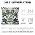 Fenyluxe Decorative Throw Pillow Cover Farmhouse Floral Pillowcase for Living Room Sofa Bed