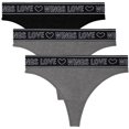 thumbnail image 1 of Wingslove Culottes Tangas Confortables pour Femmes, Lot de 3 G-Strings, 1 of 8
