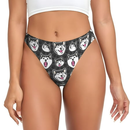 Sigee Husky for Women s G-String Panty  Low Rise  Soft Lace Perfect for Everyday Wear or Special Occasions-Large