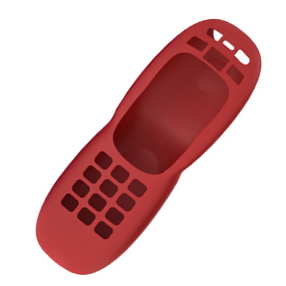 mmirethe Silicone TV Remote Control Cover Non- for slip Shockproof Protective Case Replacement for DirecTV red