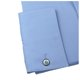 thumbnail image 4 of Manchester Camisa de Vestir Regular Fit  Azul, 17" Cuello 35" Manga Manchester 51190A, 4 of 4