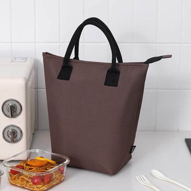 Xihbxyly Bolsa Térmica para Almuerzo, Diseño a Prueba de Fugas, Tela Duradera, Gran Capacidad, Prácticos Bolsillos de Malla, Ideal para El Trabajo, La Escuela, Picnic, Viajes, Tamaño 32 X 19 X 14 Cm.