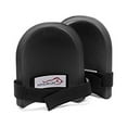 thumbnail image 3 of Popular Life Ultra Light Knee Pads with Waterproof Foam Cushion, Adjustable Velcro Straps, Black (2 Pairs), 3 of 5