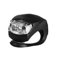 thumbnail image 5 of Juego de 4 luces para bicicleta: juego de luces LED de silicona delanteras y traseras para bicicleta ER, 5 of 5