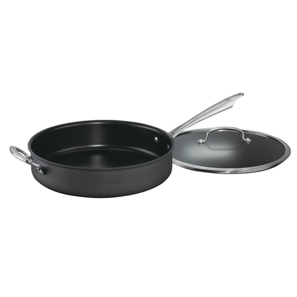 Cuisinart DishwasherSafe Hard Anodized 5 Qt. Sauté Pan W/Helper Handle
