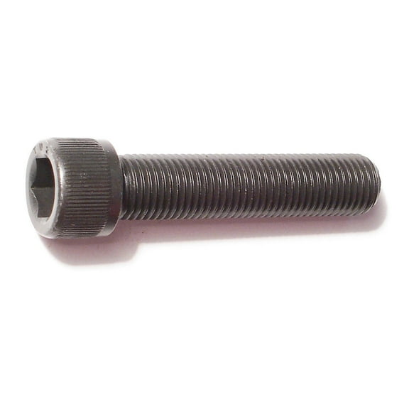 7/16"-20 x 2" Zinc Plated Steel Fine Thread Socket Cap Screws (4 pcs.)