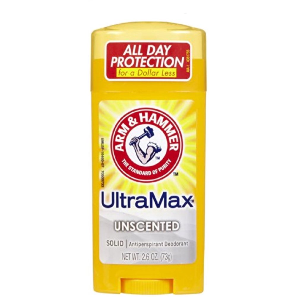 ARM & HAMMER ULTRAMAX AntiPerspirant Deodorant Solid Unscented 2.60 oz