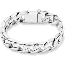 Cuban Link Bracelet Cremation Bracelet for Ashes Men Memorial Jewelry Stainless Steel Hand Chain Personalized Customization Keepsake - 20CM/22CM/24CM