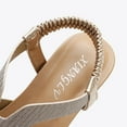 thumbnail image 3 of Vedolay Women Summer Sandal Sandals Women Orthopedic Wedge Platform Summer Beach Shoes,Gold 6.5, 3 of 5