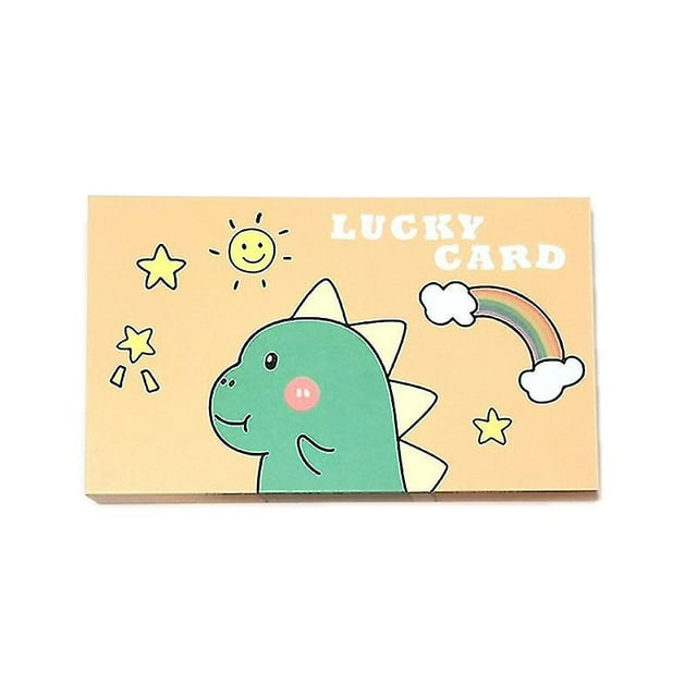 30 Sets Lucky Card Cartoon Pattern Clear Patterns Compact Award Coated Paper Portable Interest Stimulation Scratch Card Teaching Tool - Jxlgv