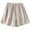 #01 Beige 【Mix, Match & Rotate: Stock Up on Daily Colors】, variant on Women's Linen Cotton Pants Elastic Waist Shorts with Pockets, Lightweight Casual Summer Shorts, Lounge Beach | VerBelle,Beige L