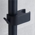 thumbnail image 3 of Matsuzay Soporte para rociador de ducha de 2 piezas con gancho para colgar, accesorios de Hardware antideslizantes, sin soporte para varita, Accesorios de baño Negro, 3 of 6