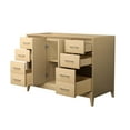 thumbnail image 2 of Wyndham Collection Wch7575-48S-Cxsxx-Mxx Janna 48" Single Free Standing Vanity Cabinet, 2 of 5
