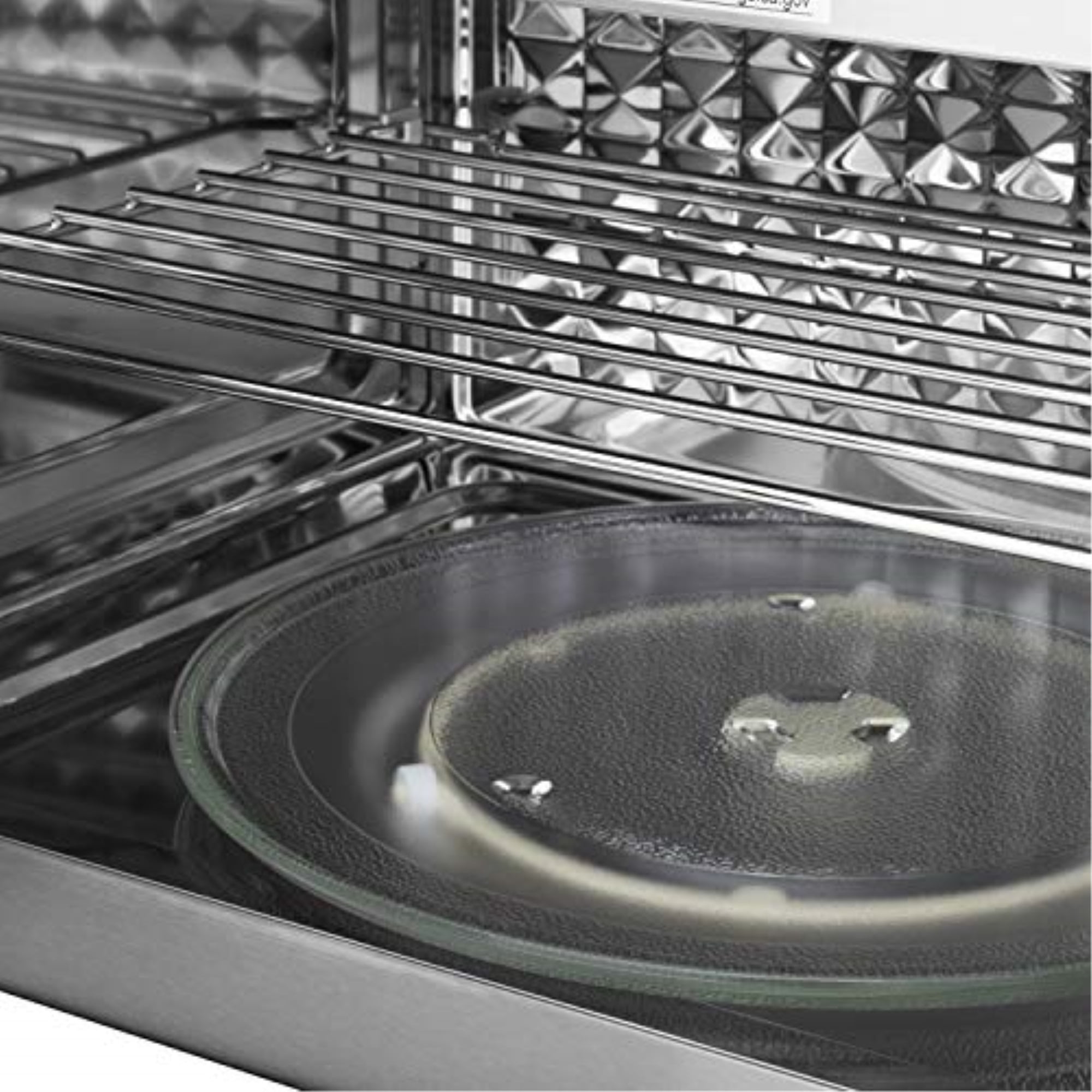 ZLINE 30 in. OTR/Over-the-Range Microwave in Black Stainless Steel with Modern Handle (MWO-OTR-30-BS)