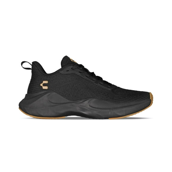 Tenis Dama CHARLY Deportivo Urbano Textil Walking negro 27