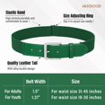 thumbnail image 6 of JASGOOD Baseball Belt and Socks Combo Set for Youth Adult Breathable Softball Socks and Adjustable Elastic Belt, 6 of 7