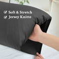 thumbnail image 3 of Standard Size Pillowcases Set of 2, 20x26 Pillow Case with Envelope Closure, Soft & Breathable Pillow Covers for Bed,Dark Gray, 3 of 6