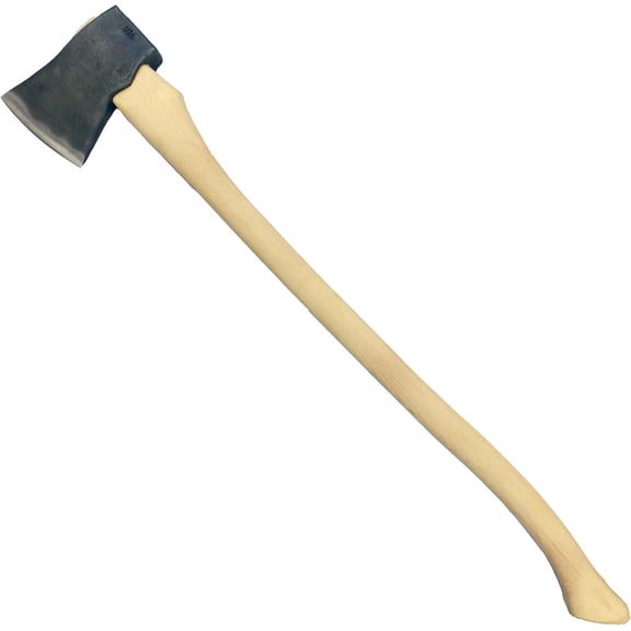 Axe - 3.5 lbs Felling Axe with 36" Curved Wooden Handle & Sport Utility Finish - SU35J36C