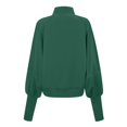 thumbnail image 4 of WEAIXIMIUNG Sweat à Capuche Zippé pour Femmes Mode Décontractée Mince Couleur Unie Manches Longues, 4 of 4