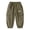 Green, variant on Kiijoy Toddler Boys Cargo Pants Casual Pull-On Joggers Cotton Active Pants, Sizes 4-5