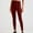 Red, variant on VgaVtl High Waist Women Leggings Brown Plus Size Womens Pants Tight Plaid Elastic Waist Slim-Leg Sports Stretch Pants