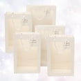 thumbnail image 2 of KAKOWELY window bag 5pcs Portable Flower Paper Bag Handheld Transparent Window Gift Package Containers11.81"X7.87"X5.91", 2 of 5