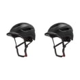 thumbnail image 2 of Yuarrent Casco de bicicleta ajustable L para máxima comodidad y luces traseras LED superbrillantes multifuncionales negro L (58-61 cm) 2Conjunto, 2 of 6