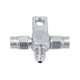 thumbnail image 3 of Acoplamiento en T para tubería de freno, AN-3 Acoplamiento en T para manguera de freno Conector en T para manguera de freno Accesorio en T para manguera de freno Rendimiento de primera, 3 of 9