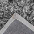 thumbnail image 3 of Tapete Pie De Cama Unimat Poliéster Gris Negro 70X110 Cm, 3 of 3