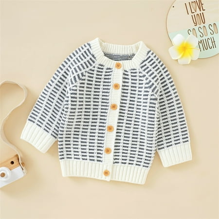 

Hunpta Baby Girl Boy Knit Cardigan Sweater Hoodies Warm Tops Toddler Infant Outerwear Jacket Coat Outfit Clothes