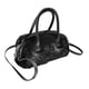 thumbnail image 4 of Bolso de peluche portátil, compacto, suave, práctico, bandolera, elegante, bolso de mano para negro, 4 of 8