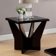 thumbnail image 3 of Furniture of America Avens Contemporary Wood 3-Piece Coffee Table Set in Black, 3 of 6